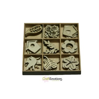 (0202)Garden 1 wooden Ornaments