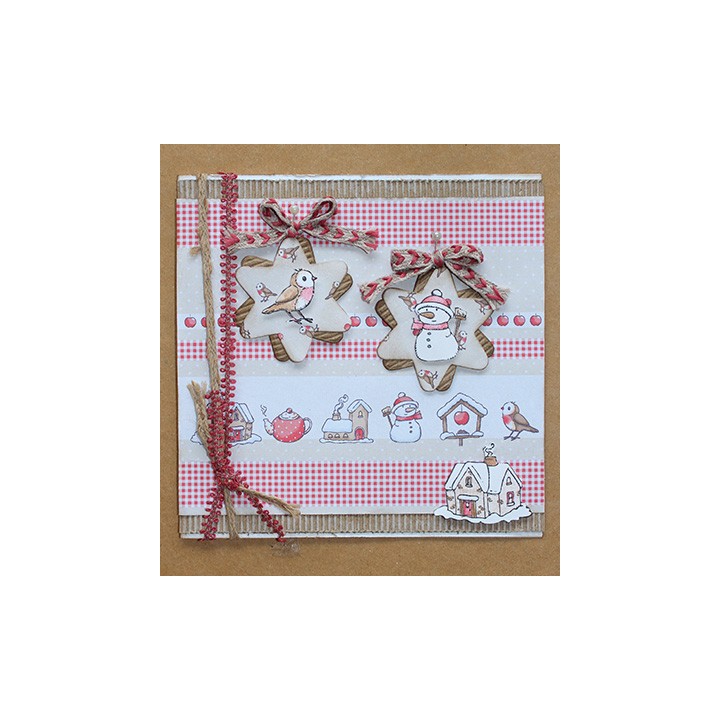 (6410/0123)Clear stamp Wintertime 02