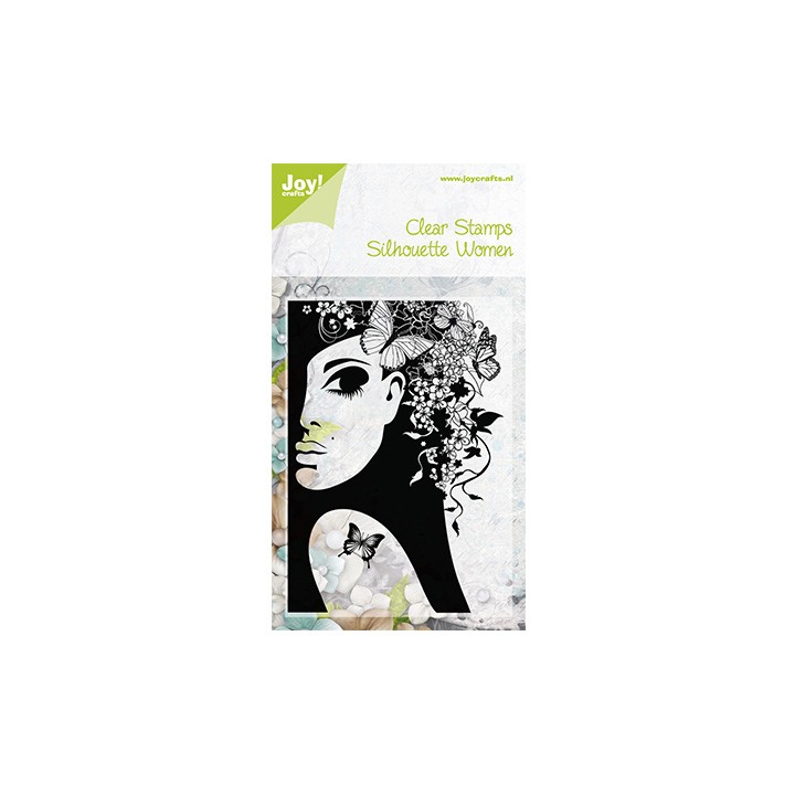 (6410/0315)Clear stamp Silhouette Women