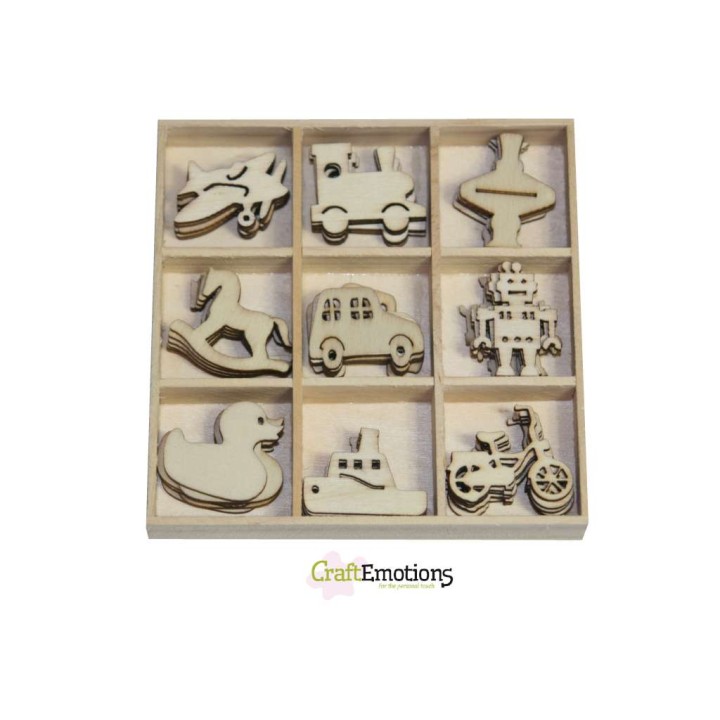 (0222)Toys Wooden Ornaments