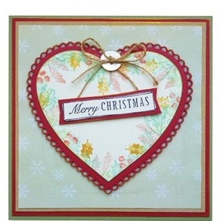 (CBS0003)Stamp clear Holly Collage