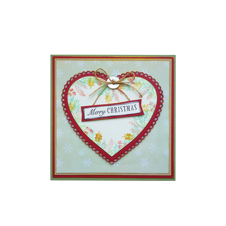 (CBS0003)Stamp clear Holly Collage