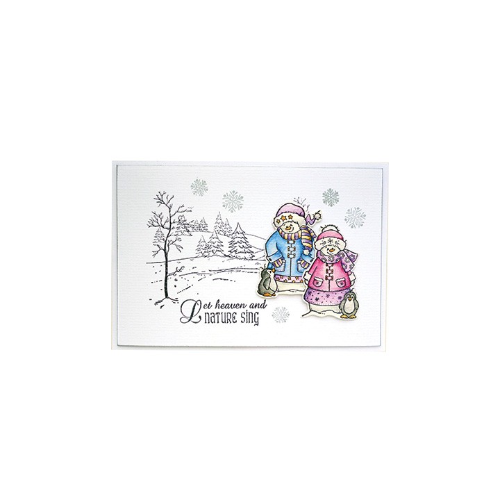 (CBS0010)Tampon clear Snow Family