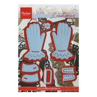 (LR0336)Creatables stencil Tiny's gloves