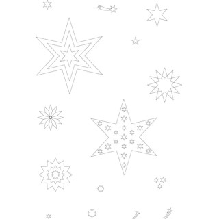 Pergamano clear stamps & block hiver (41908)
