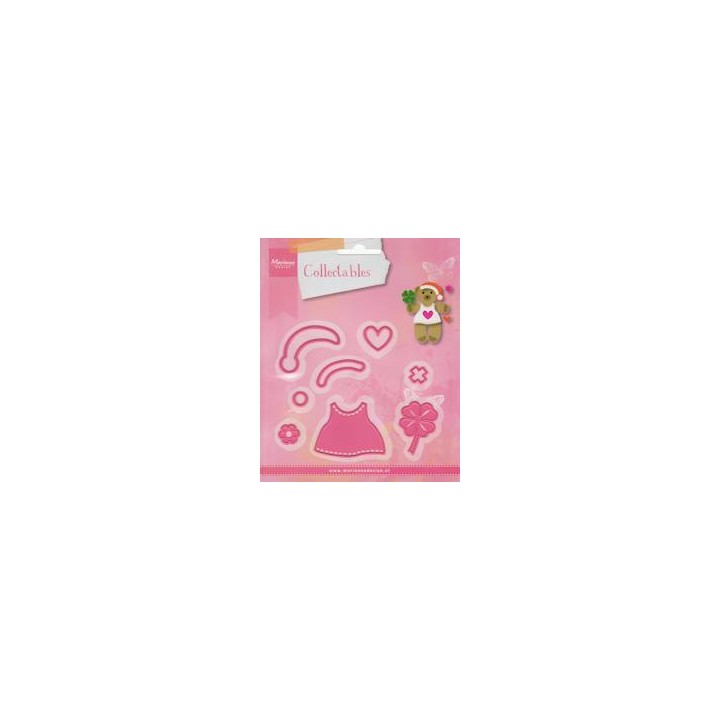 (COL1377)Collectables set bear accessories