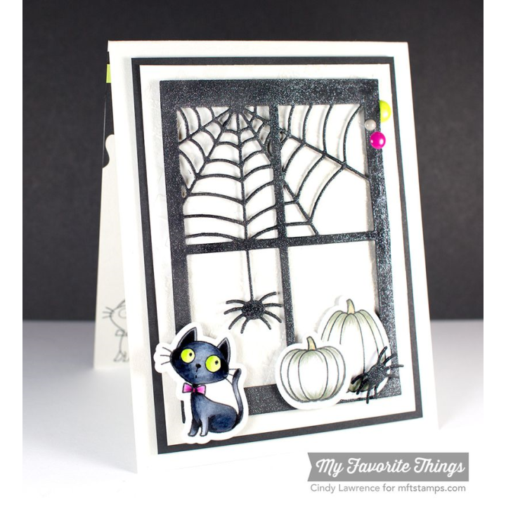 (MFT-520)Die-namics Centerpieces Spooky Window