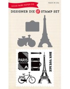 (EPDIE/STAMP12)Echo Park Getaway Designer Dies & Stamp Set