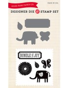 (EPDIE/STAMP06)Echo Park Little Lady Designer Dies & Stamp Set