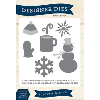 (EPPDIE48)Echo Park Wintertime Designer Dies