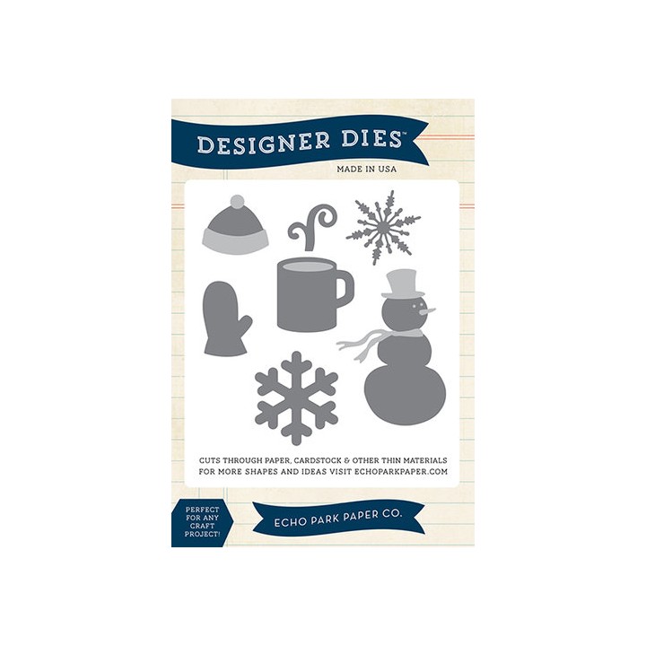 (EPPDIE48)Echo Park Wintertime Designer Dies