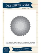 (EPPDIE46)Echo Park Scallop Circle Nesting Set Designer Dies