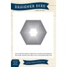 (EPPDIE45)Echo Park Hexagon Nesting Set Designer Dies