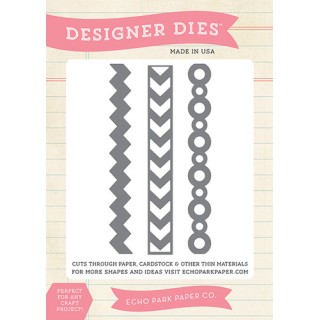 (EPPDIE38)Echo Park Border Set 1 Designer Dies