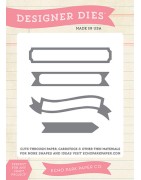 (EPPDIE37)Echo Park Designer Label Set 3 Designer Dies
