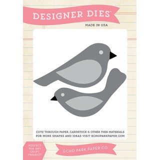 (EPPDIE36)Echo Park Bird Set 1 Designer Dies
