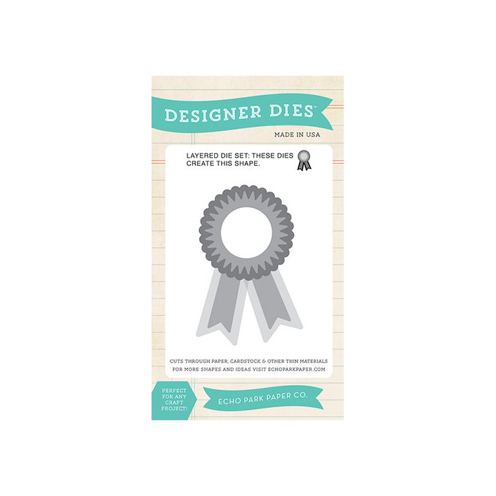 (EPPDIE34)Echo Park Award Ribbon Designer Dies