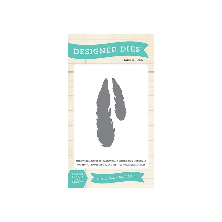 (EPPDIE22)Echo Park Feather Set Designer Dies