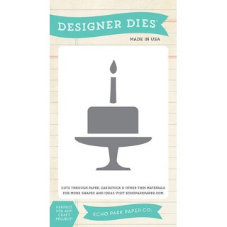 (EPPDIE21)Echo Park Birthday Cake Designer Dies