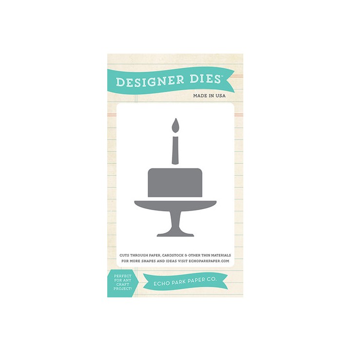 (EPPDIE21)Echo Park Birthday Cake Designer Dies