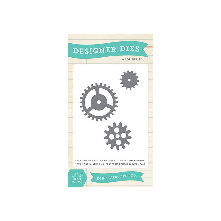 (EPPDIE19)Echo Park All Geared Up Designer Dies