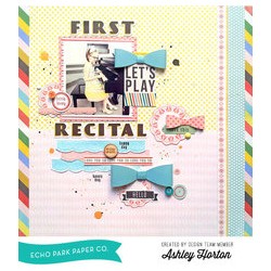 (EPSTAMP05)Echo Park Simple Life Clear Stamp Set