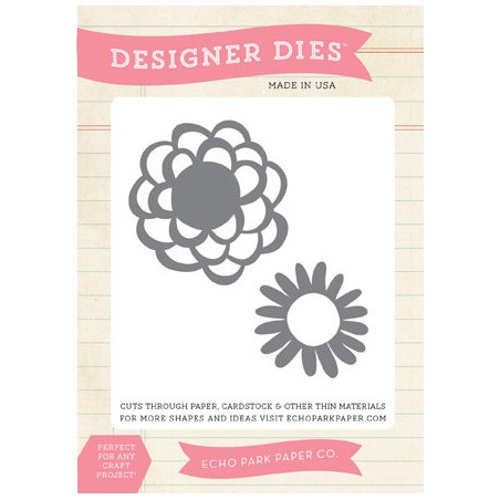 (EPMDIE13)Echo Park Simple Life Flowers Designer Dies