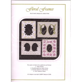 (PP001)Adele Miller: Floral Frames Patterns