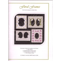(PP001)Adele Miller: Floral Frames Patterns