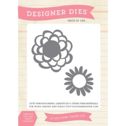 (EPMDIE13)Echo Park Simple Life Flowers Designer Dies