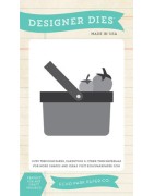 (EPSDIE12)Echo Park Simple Life Picnic Basket Designer Dies
