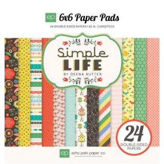 (SL68023)Echo Park Paper Pad Simple Life