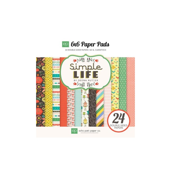 (SL68023)Echo Park Paper Pad Simple Life (SL68023)Echo Park Paper Pad Simple Life