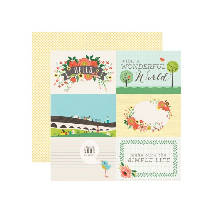 (SL68023)Echo Park Paper Pad Simple Life (SL68023)Echo Park Paper Pad Simple Life
