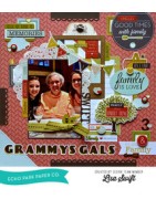 (SL68015)Echo Park Paper Pad Simple Life Alpha Stickers