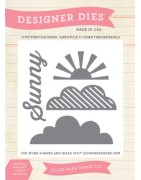 (EPMDIE05)Echo Park Walking On Sunshine Sun & Clouds Designer Di