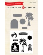 (EPDIE/STAMP01)Echo Park Walking On Sunshine Splish Splash Desig