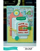 (WS67015)Echo Park Walking On Sunshine 12x12 Inch Alpha Stickers