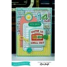 (WS67015)Echo Park Walking On Sunshine 12x12 Inch Alpha Stickers