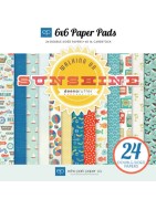 (WS67023)Echo Park Walking On Sunshine 6x6 Inch Paper Pad
