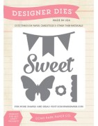 (EPMDIE08)Echo Park We Are Family Sweet Butterfly Banner Designe