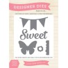 (EPMDIE08)Echo Park We Are Family Sweet Butterfly Banner Designe