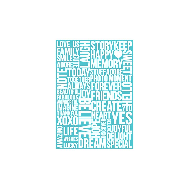 (EF-BEU-046TU)A4 Craftwell - Beautiful words