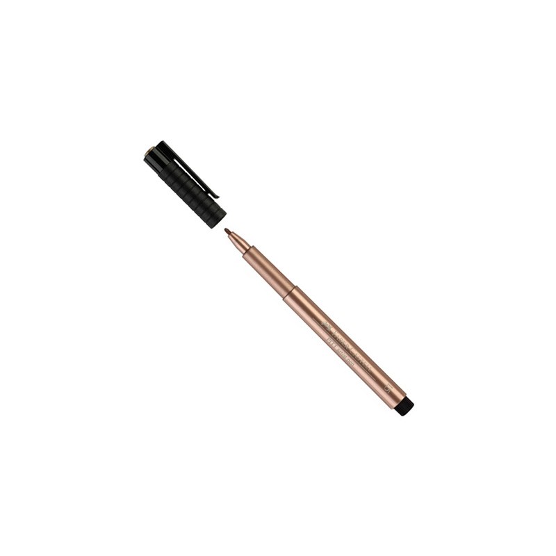 (FC-167352)Faber Castell Pitt artist pen Metallic Copper