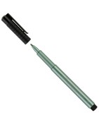 (FC-167394)Faber Castell Pitt artist pen Metallic Green