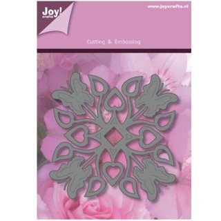 (1201/0093)Lin & Lene stencil frame butterflies