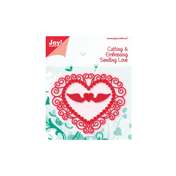 (6002/0382)Cutting stencil Sending Love