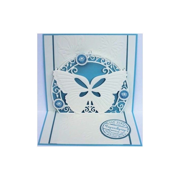 (6003/2014)Cutting & Embossing Schablone Schmetterling
