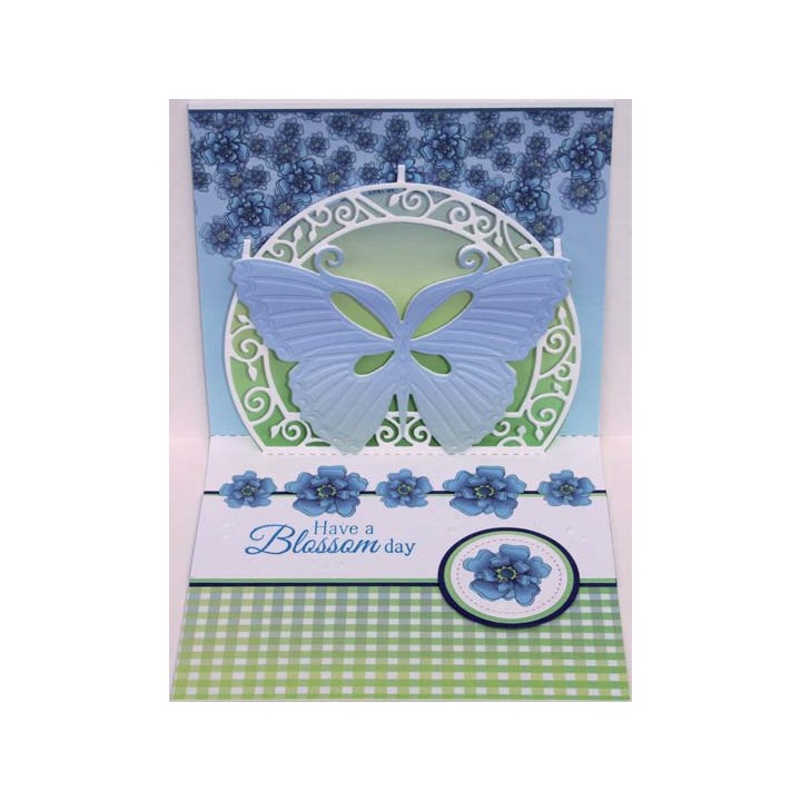 (6003/2014)Cutting & Embossing stencil vlinder