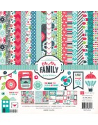 (WAF66016)Echo Park We Are Family 12x12 Inch Collection Kit
